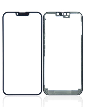 3 in 1 (Glass With OCA Pre-Installed + Frame) Compatible For iPhone 13 Pro Max (OCA Master)