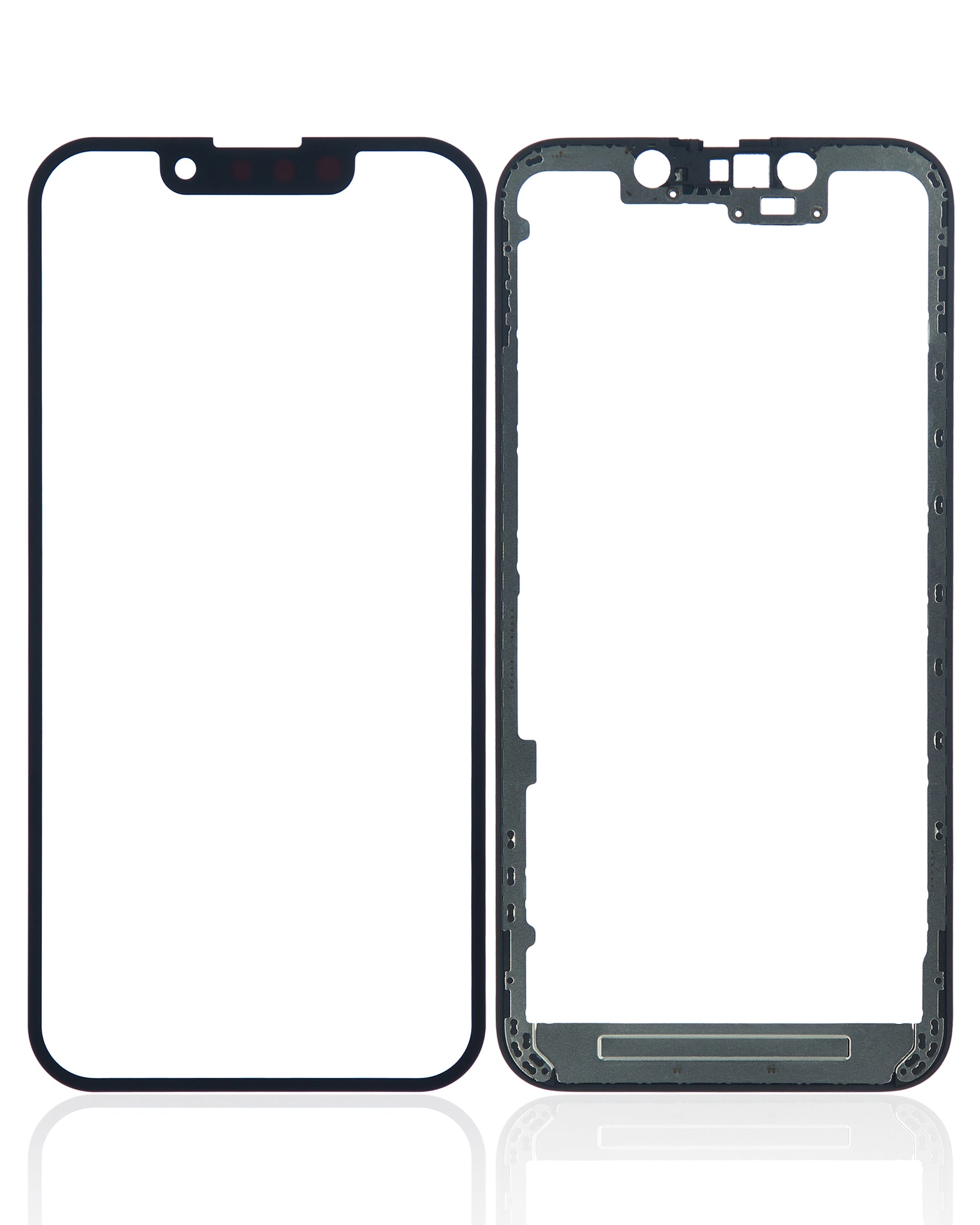 3 in 1 (Glass With OCA Pre-Installed + Frame) Compatible For iPhone 13 Mini (OCA Master)