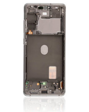 Replacement OLED Assembly With Frame Compatible For Samsung Galaxy S20 FE 4G / 5G (Refurbished) (Cloud White)