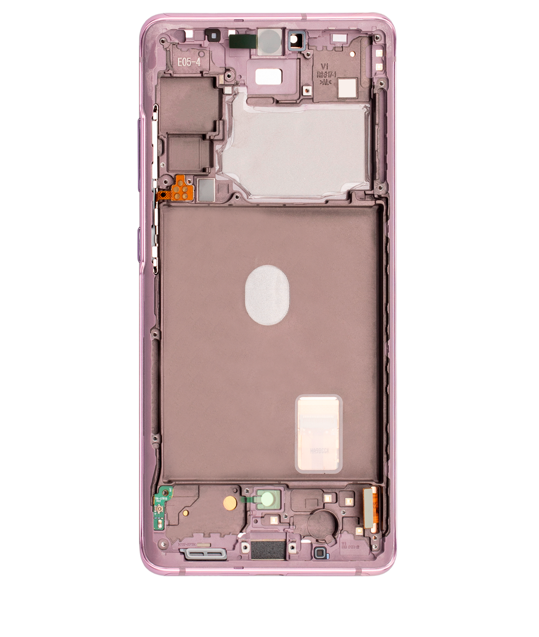Replacement OLED Assembly With Frame Compatible For Samsung Galaxy S20 FE 4G / 5G (Refurbished) (Cloud Lavender)