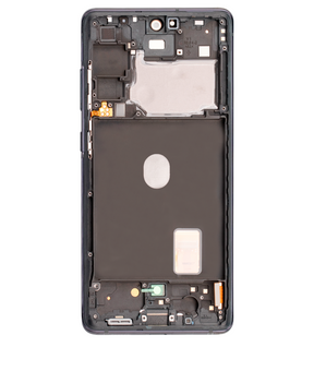 Replacement OLED Assembly With Frame Compatible For Samsung Galaxy S20 FE 4G / 5G (Refurbished) (Cloud Navy)