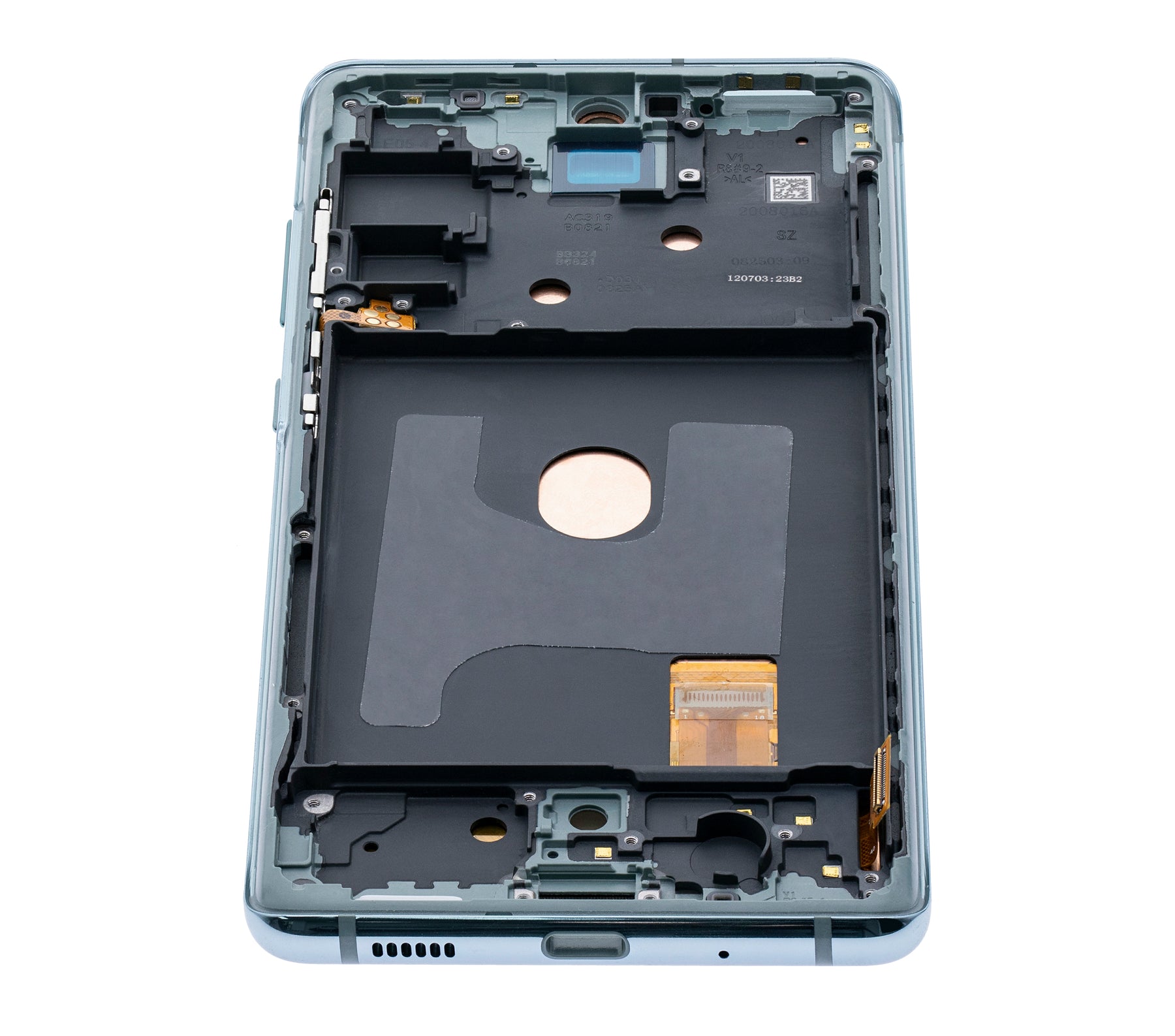 Replacement OLED Assembly With Frame Compatible For Samsung Galaxy S20 FE 4G / 5G (Refurbished) (Cloud Mint)