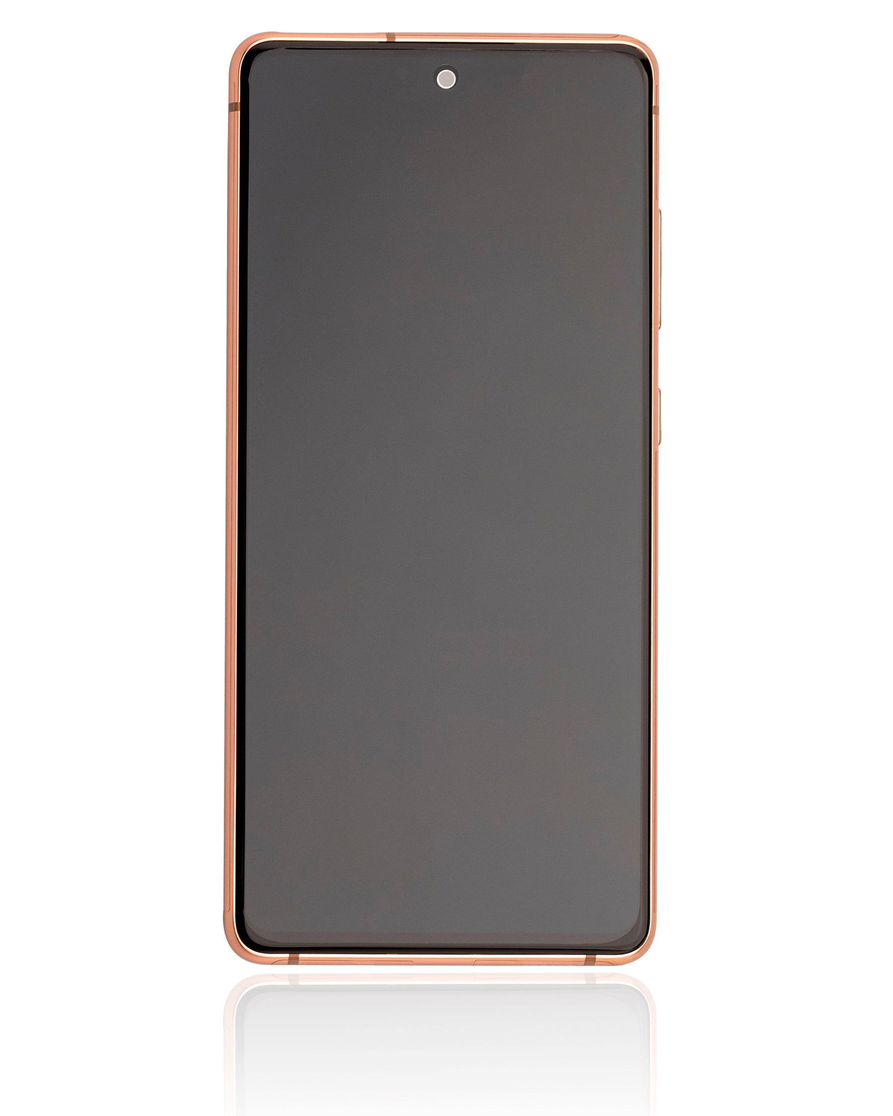 Replacement OLED Assembly With Frame Compatible For Samsung Galaxy S20 FE 4G / 5G (Refurbished) (Cloud Orange)