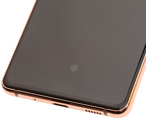 Replacement OLED Assembly With Frame Compatible For Samsung Galaxy S20 FE 4G / 5G (Refurbished) (Cloud Orange)