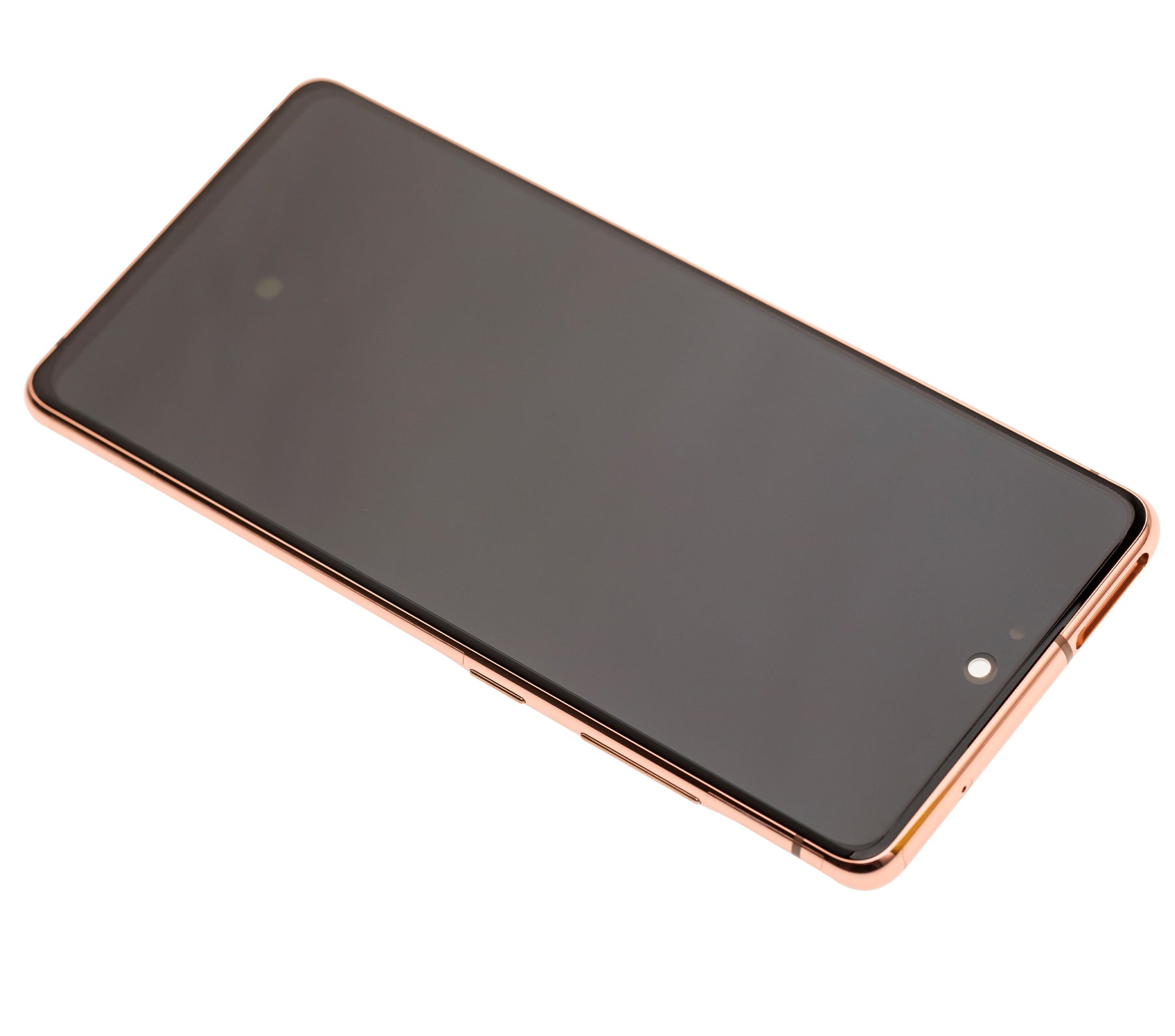 Replacement OLED Assembly With Frame Compatible For Samsung Galaxy S20 FE 4G / 5G (Refurbished) (Cloud Orange)