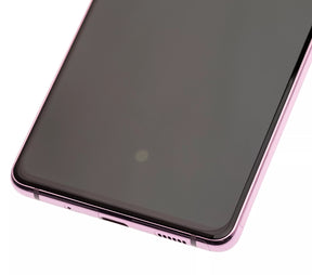 OLED Assembly With Frame Compatible For Samsung Galaxy S20 FE 4G / 5G Replacement  (Service Pack) (Cloud Lavender)