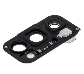 Replacement Back Camera Lens With Cover Bezel Ring Compatible For Samsung Galaxy S20 FE 5G (Cloudy White)