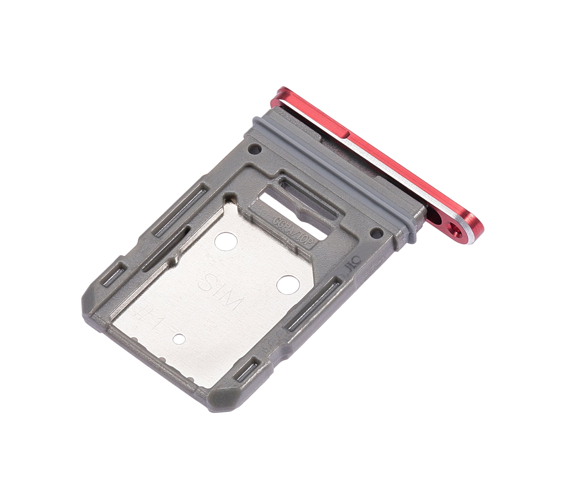 Single Sim Card Tray Compatible For Samsung Galaxy S20 FE 5G Replacement (Cloud Red)