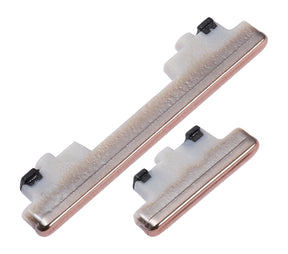 Hard Buttons Replacement  (Power / Volume) Compatible For Samsung Galaxy S20 FE 4G / 5G (Cloud Orange)
