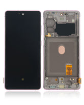 Replacement OLED Assembly With Frame Compatible For Samsung Galaxy S20 FE 4G / 5G (Vemake) (Cloud Lavender)
