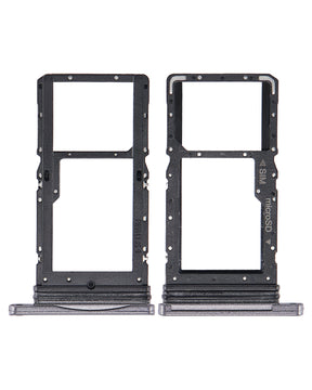 Sim Card Tray Replacement Compatible For Samsung Galaxy Tab A7 10.4" (T505 / 2020) (Dark Gray)
