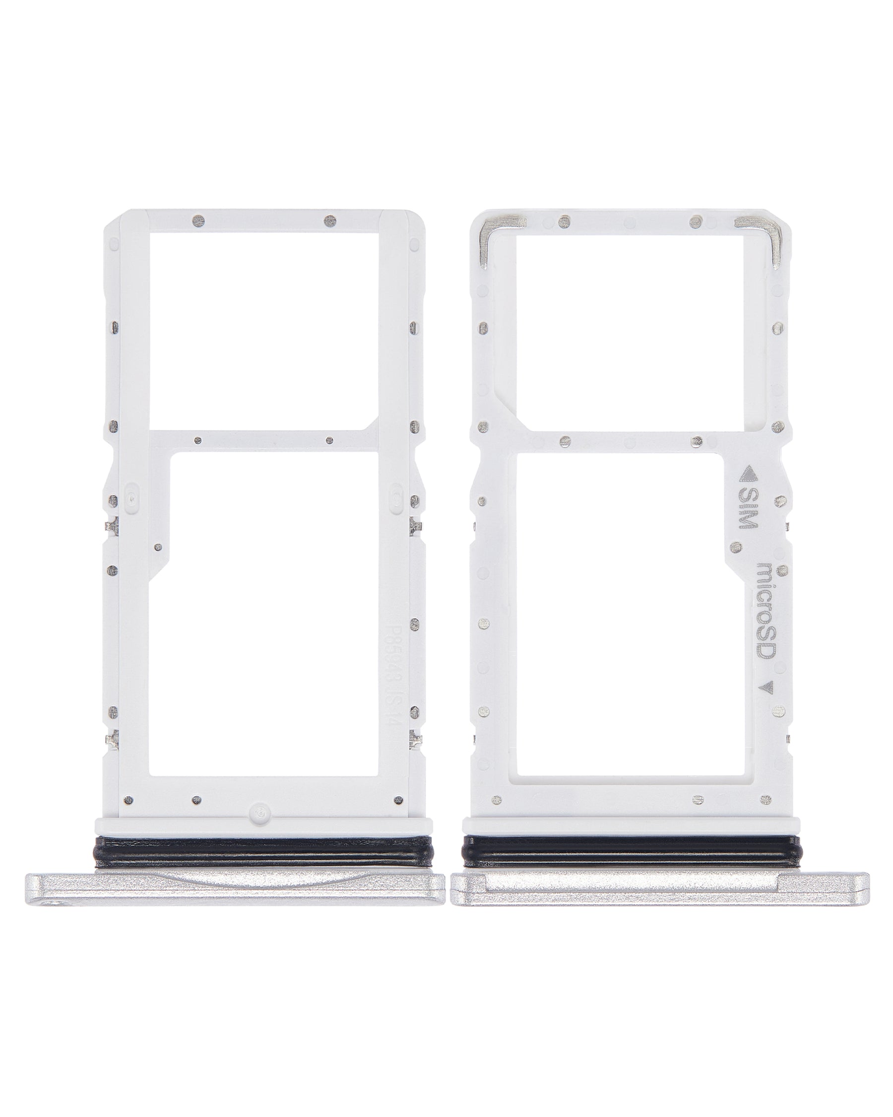 Sim Card Tray Replacement  Compatible For Samsung Galaxy Tab A7 10.4" (T505 / 2020) (Silver)