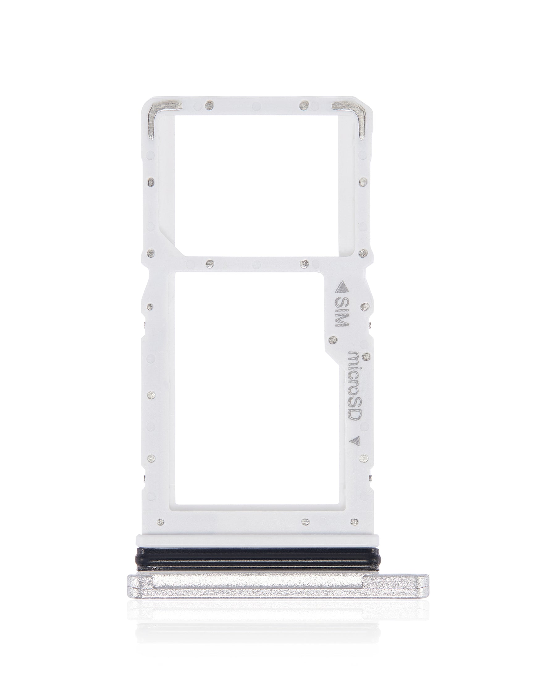 Sim Card Tray Replacement  Compatible For Samsung Galaxy Tab A7 10.4" (T505 / 2020) (Silver)