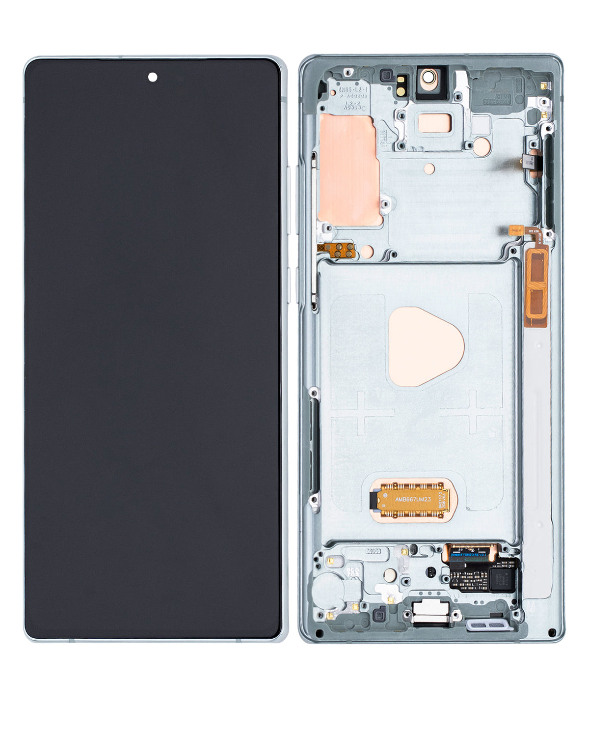 Replacement OLED Assembly With Frame Compatible For Samsung Galaxy Note 20 5G (Refurbished) (Mystic Green)