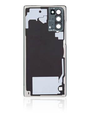 Replacement Back Cover Glass With Camera Lens Compatible For Samsung Galaxy Note 20 5G (No Logo) (Vemake) (Mystic Green)