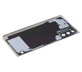 Replacement Back Cover Glass With Camera Lens Compatible For Samsung Galaxy Note 20 5G (No Logo) (Vemake) (Mystic Green)