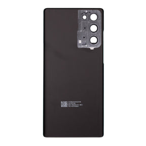 Back Cover Glass With Camera Lens Compatible For Samsung Galaxy Note 20 5G Replacement(No Logo) (Vemake) (Mystic Gray)