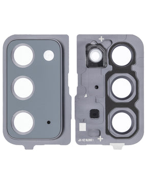 Replacement Back Camera Lens With Cover Bezel Ring Compatible For Samsung Galaxy Note 20 5G (Mystic Gray)