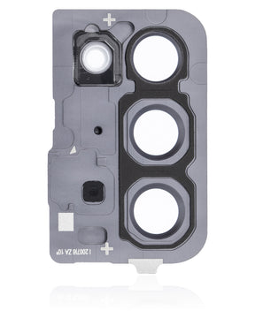 Replacement Back Camera Lens With Cover Bezel Ring Compatible For Samsung Galaxy Note 20 5G (Mystic Gray)