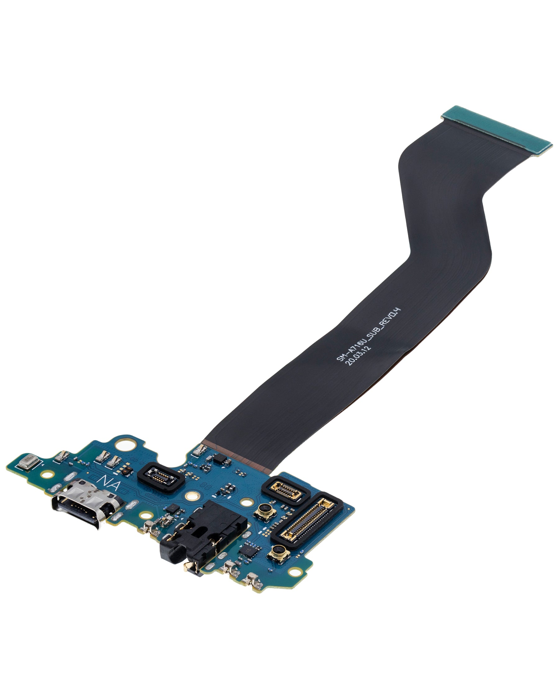 Charging Port With Headphone Jack Replacement Compatible For Samsung Galaxy A71 5G (A716U / 2020) (Premium)