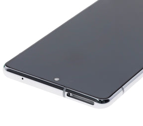 OLED Assembly With Frame Compatible For Samsung Galaxy A71 5G (A716U / 2020) (Refurbished) (Prism Cube Silver)