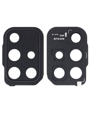 Replacement Back Camera Lens With Cover Bezel Ring Compatible For Samsung Galaxy A71 5G (A716 / 2020) (All Colors)