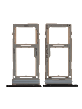 Single Sim Card Tray Compatible For Samsung Galaxy Note 20 Ultra 5G Replacement (Mystic Black)