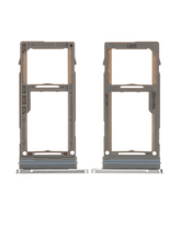 Single Sim Card Tray Compatible For Samsung Galaxy Note 20 Ultra 5G Replacement (Mystic White)