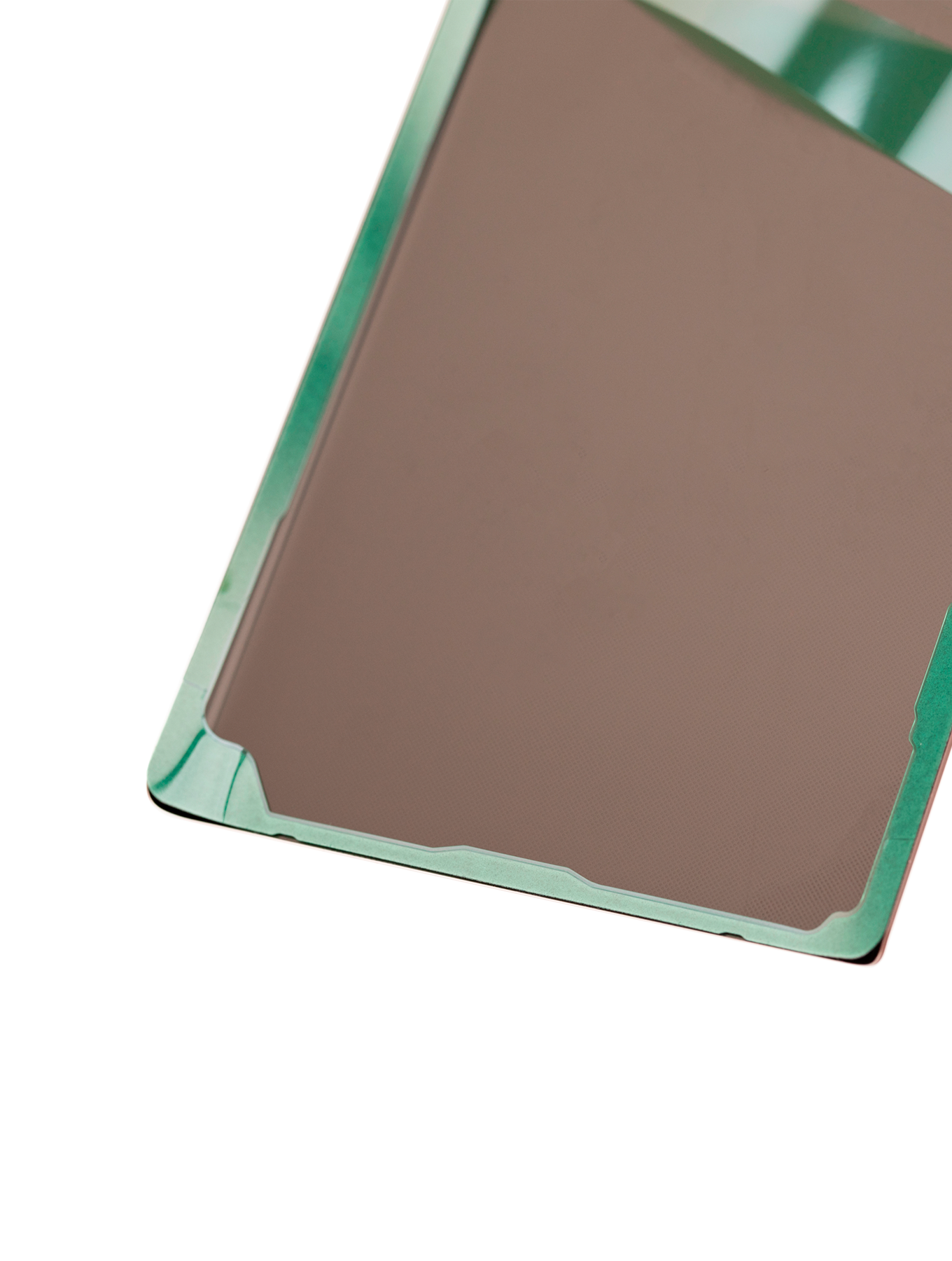 Back Cover Glass With Camera Lens Compatible For Samsung Galaxy Note 20 Ultra Replacement (No Logo) (vemake) (Mystic Bronze)