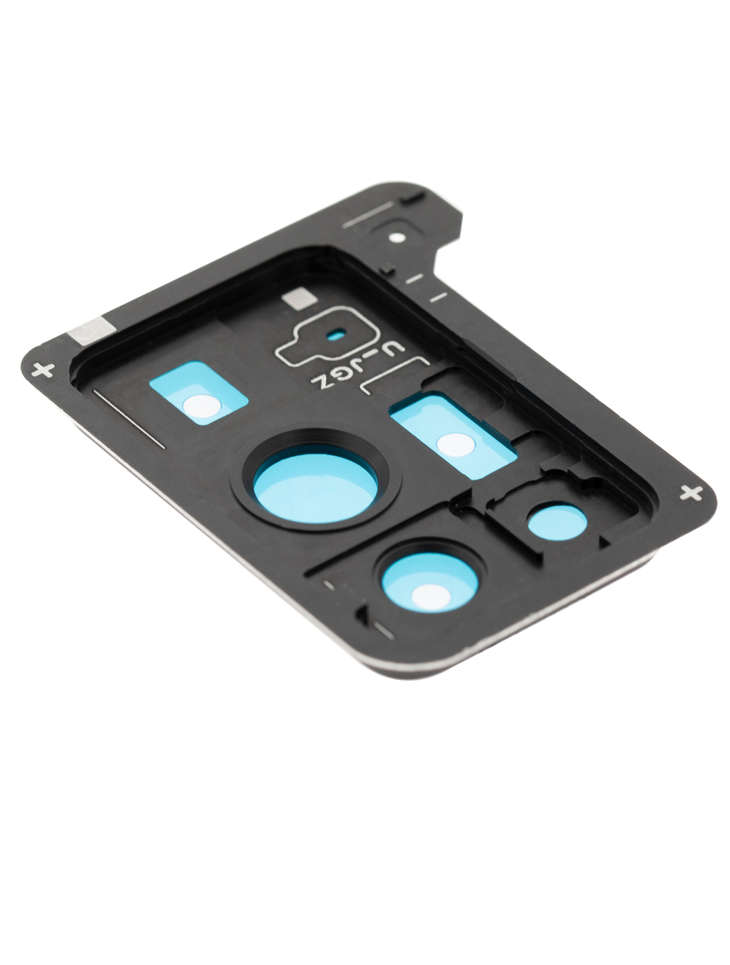 Replacement Back Camera Lens With Cover Bezel Ring Compatible For Samsung Galaxy Note 20 Ultra (Mystic Black)