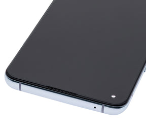 Replacement OLED Assembly With Frame Compatible For OnePlus 8T (Refurbished) (Lunar Silver)