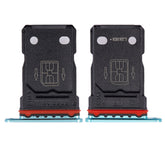 Dual Sim Card Tray Compatible For OnePlus 8T Replacement (Aquamarine Green)