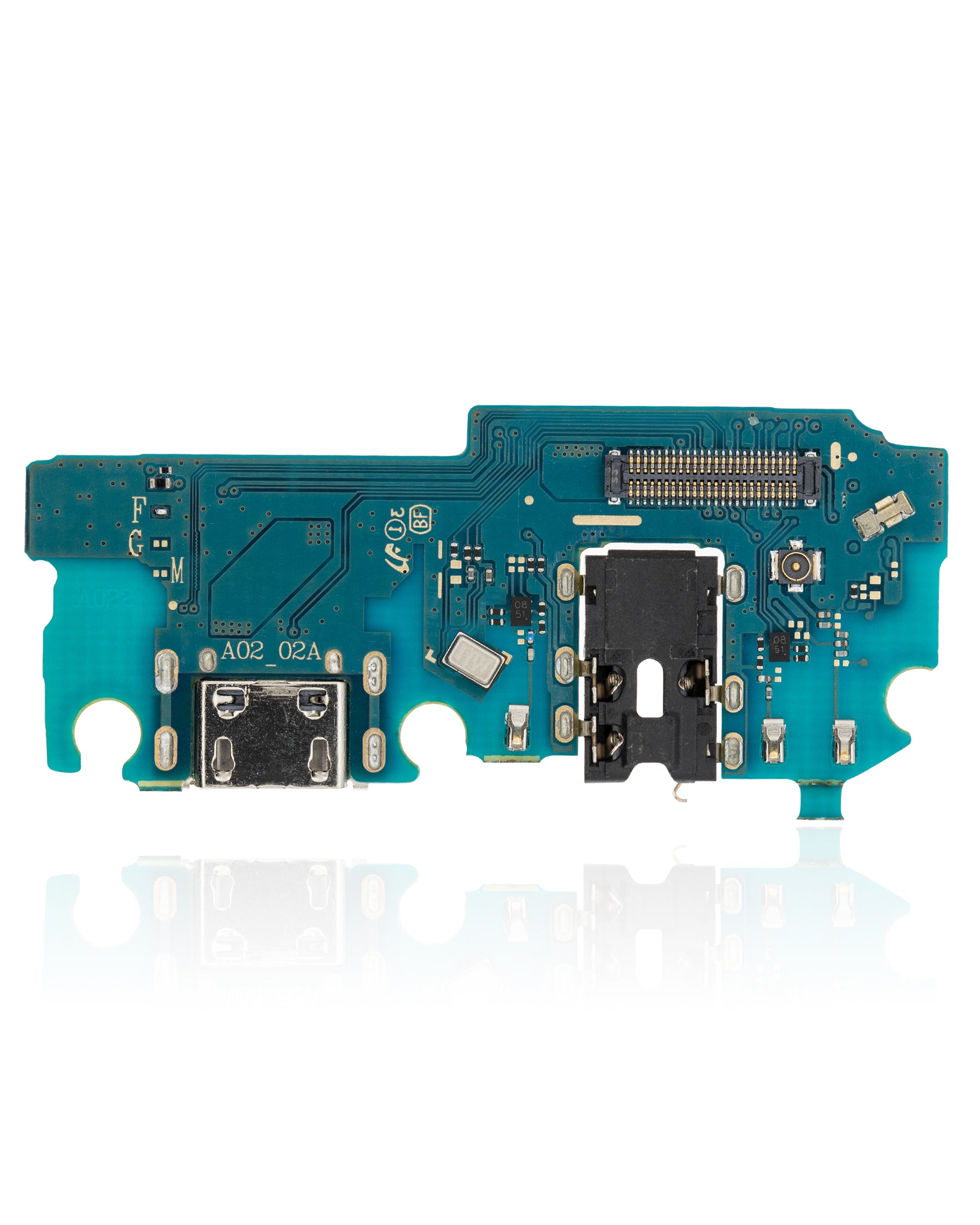 Charging Port Board With Headphone Jack Compatible For Samsung Galaxy A02 (A022 / 2020) (Premium)