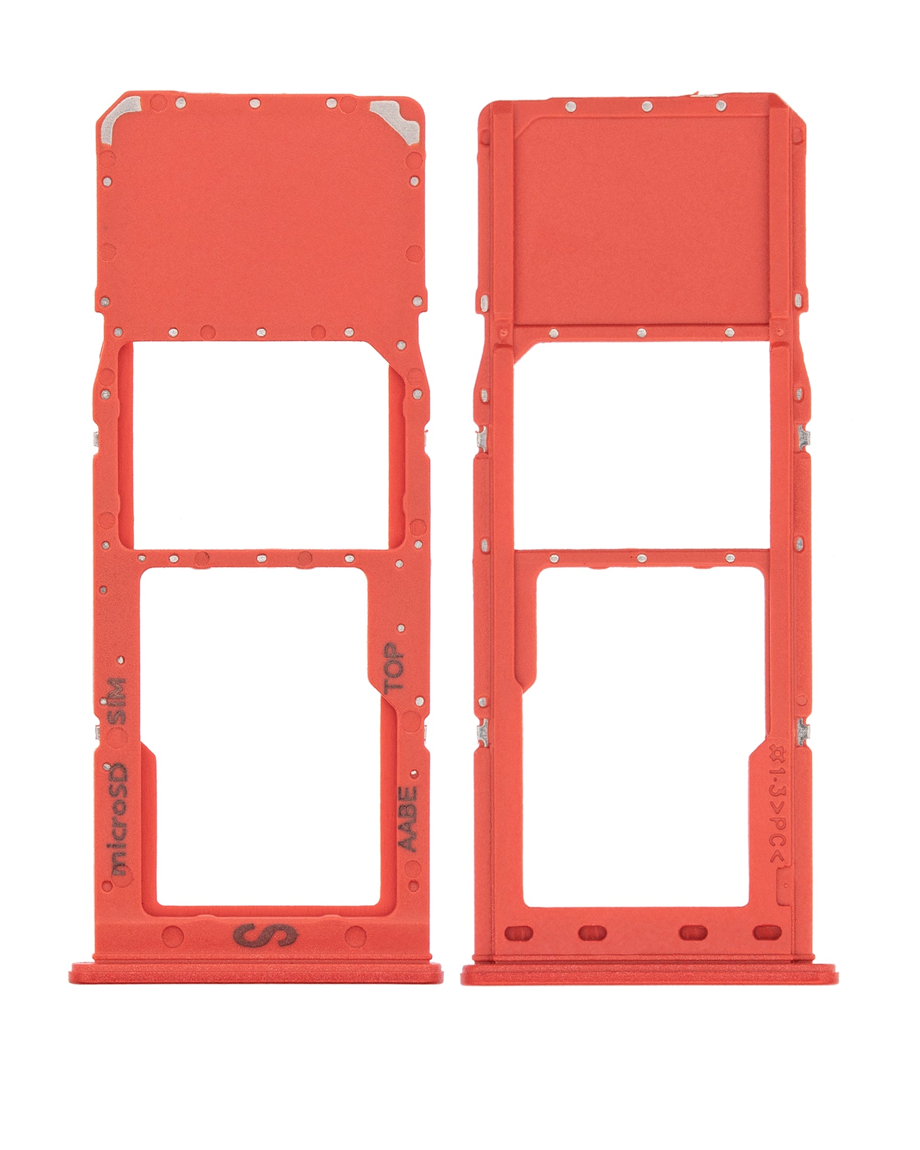 Single Sim Card Tray Compatible For Samsung Galaxy A02 (A022 / 2020) (Red)
