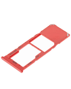 Single Sim Card Tray Compatible For Samsung Galaxy A02 (A022 / 2020) (Red)