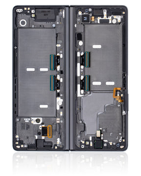 Replacement Inner OLED Assembly With Frame Compatible For Samsung Galaxy Z Fold 2 5G (Refurbished) (Mystic Black)