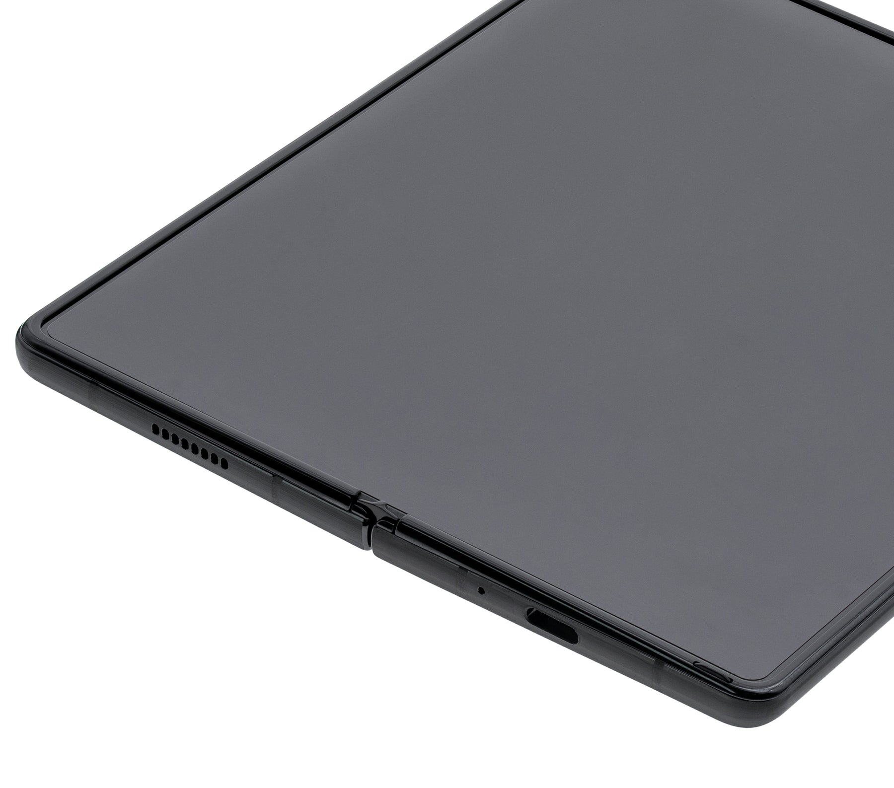 Inner OLED Assembly With Frame Compatible For Samsung Galaxy Z Fold 2 5G Replacement (US & International) (Service Pack) (Mystic Black)