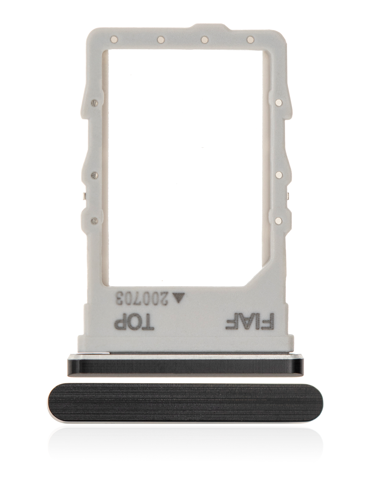 Sim Card Tray Replacement  Compatible For Samsung Galaxy Z Fold 2 5G (Mystic Black)