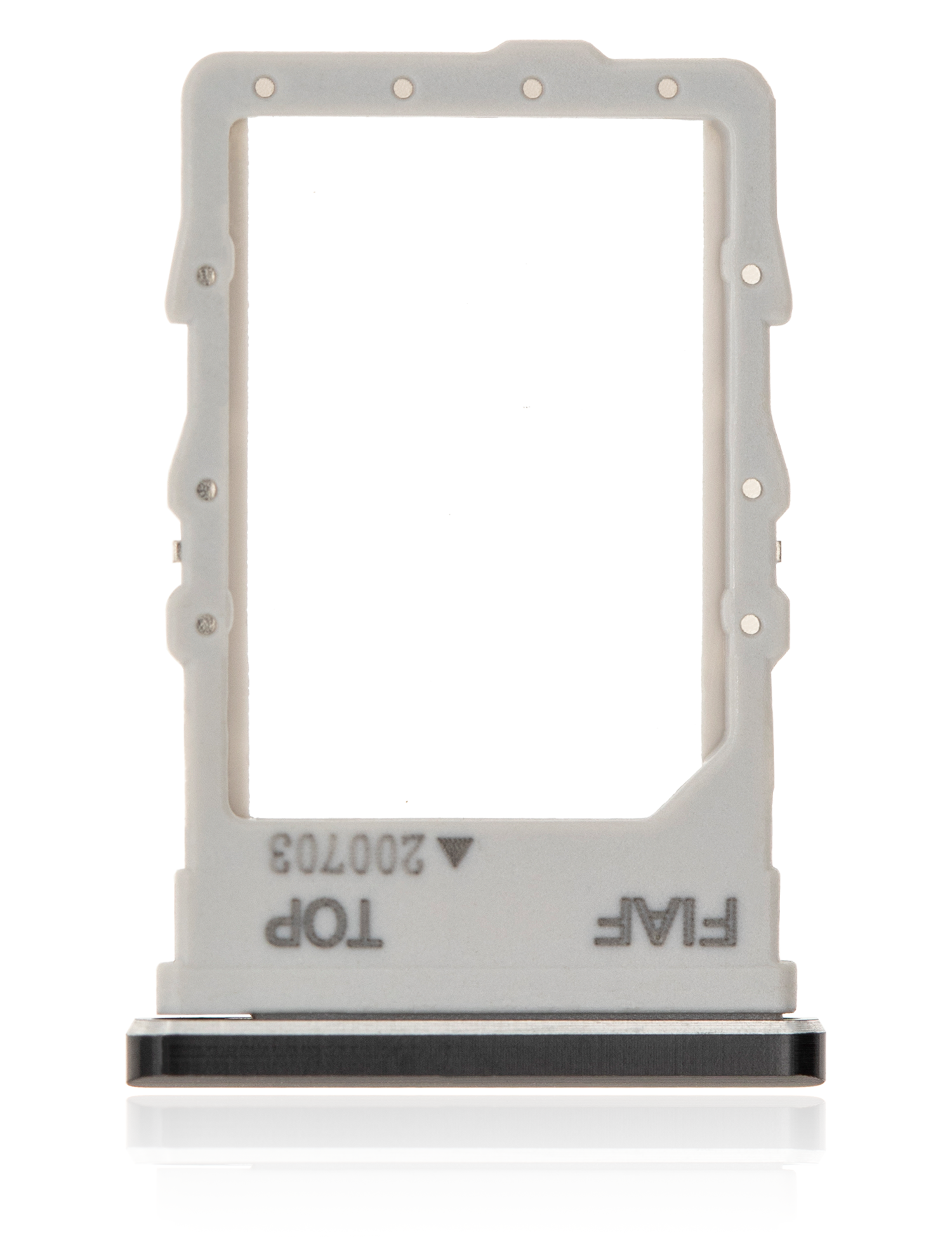 Sim Card Tray Replacement  Compatible For Samsung Galaxy Z Fold 2 5G (Mystic Black)