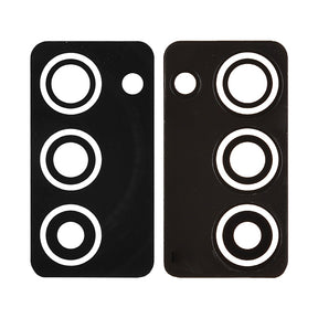 Back Camera Lens (Glass Only) With Adhesive Replacement Compatible For Samsung Galaxy Z Fold 2 5G (Mystic Black)