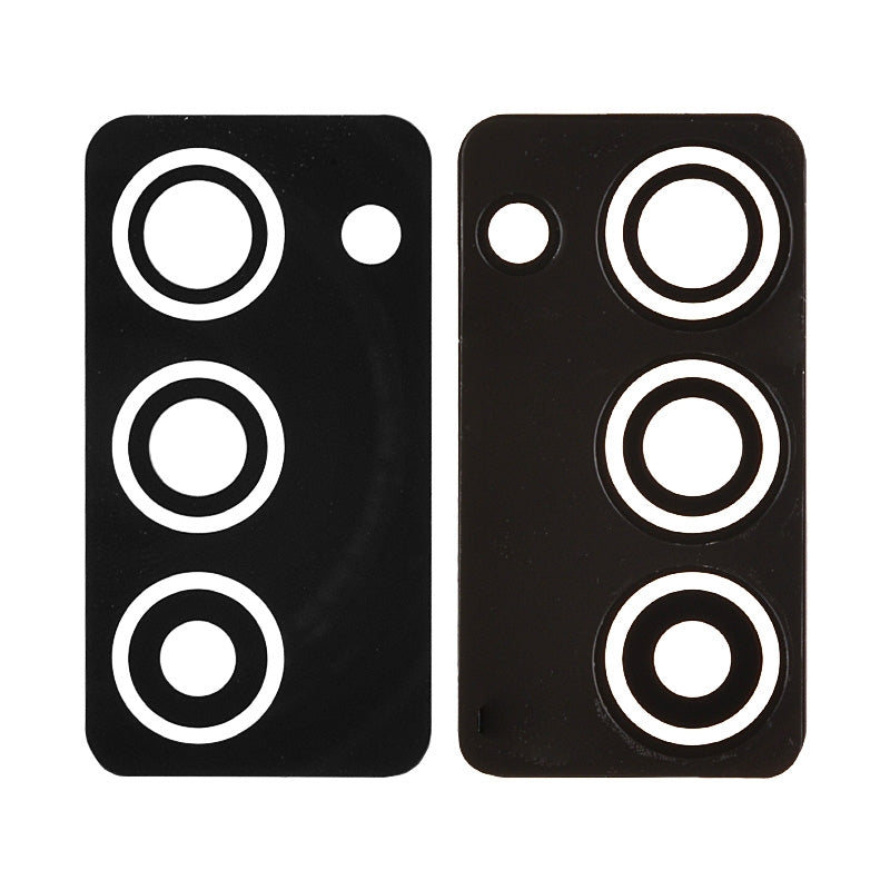 Back Camera Lens (Glass Only) With Adhesive Replacement Compatible For Samsung Galaxy Z Fold 2 5G (Mystic Black)