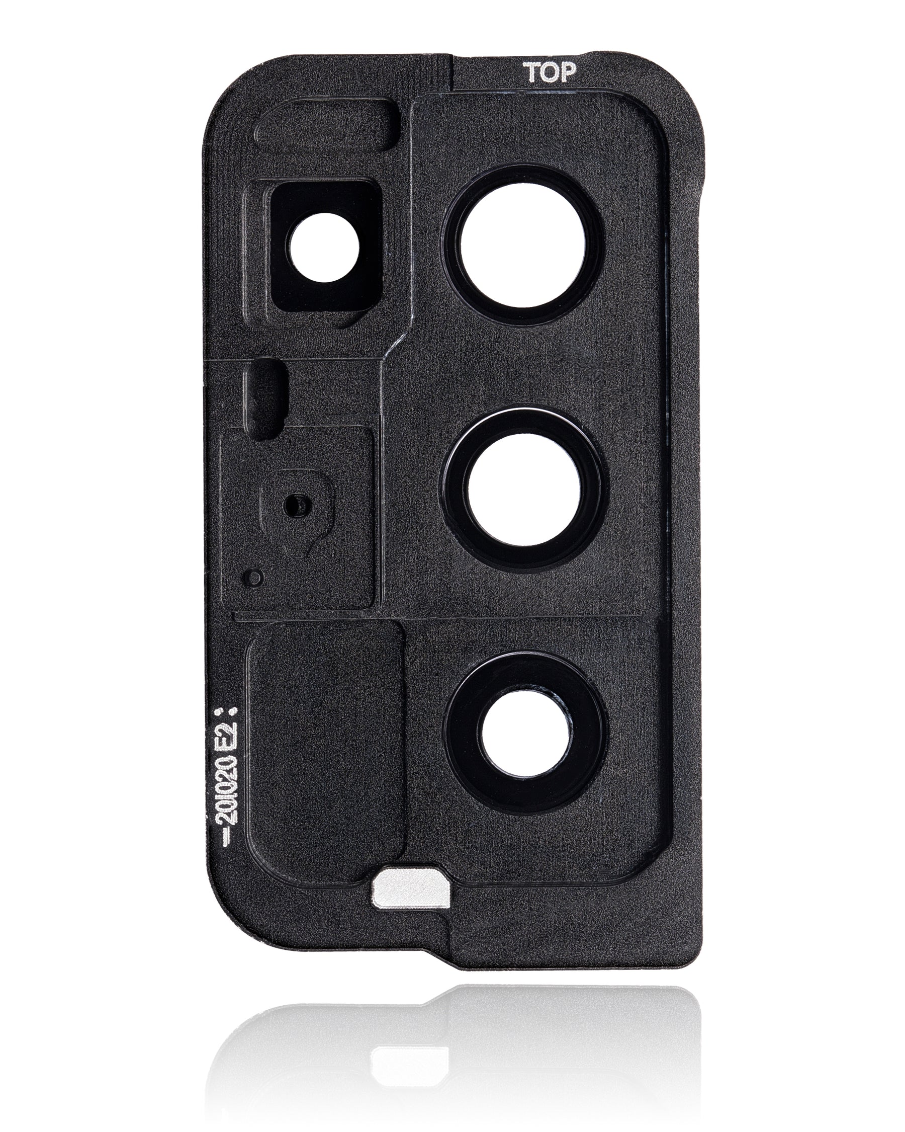 Back Camera Lens With Cover Bezel Ring Compatible For Samsung Galaxy Z Fold 2 5G Replacement (F916) (Mystic Black)