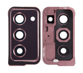 Back Camera Lens With Cover Bezel Ring Replacement Compatible For Samsung Galaxy Z Fold 2 5G (F916) (Mystic Bronze)