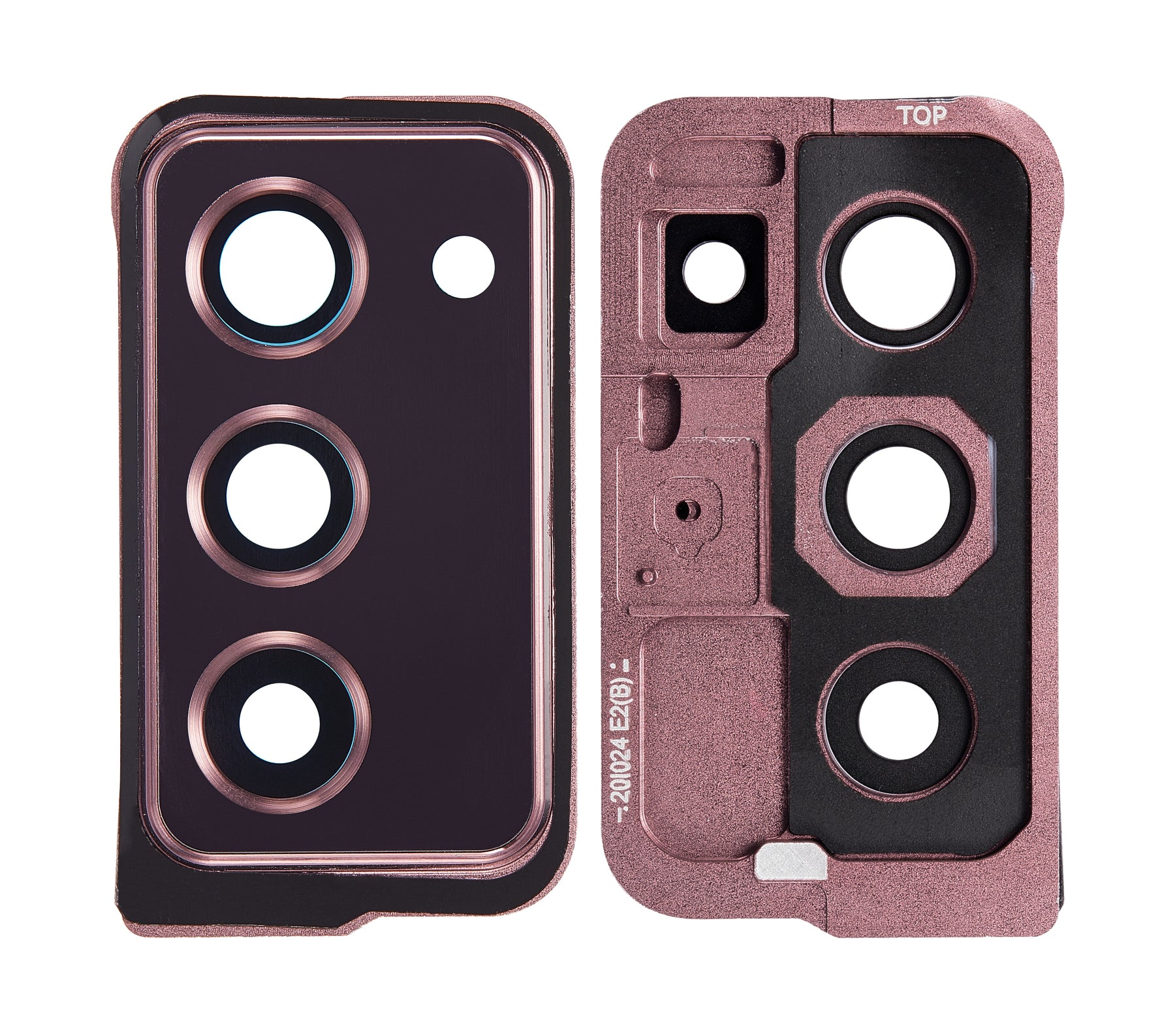 Back Camera Lens With Cover Bezel Ring Replacement Compatible For Samsung Galaxy Z Fold 2 5G (F916) (Mystic Bronze)