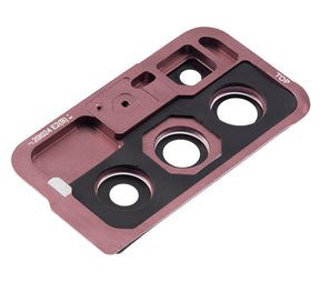 Back Camera Lens With Cover Bezel Ring Replacement Compatible For Samsung Galaxy Z Fold 2 5G (F916) (Mystic Bronze)