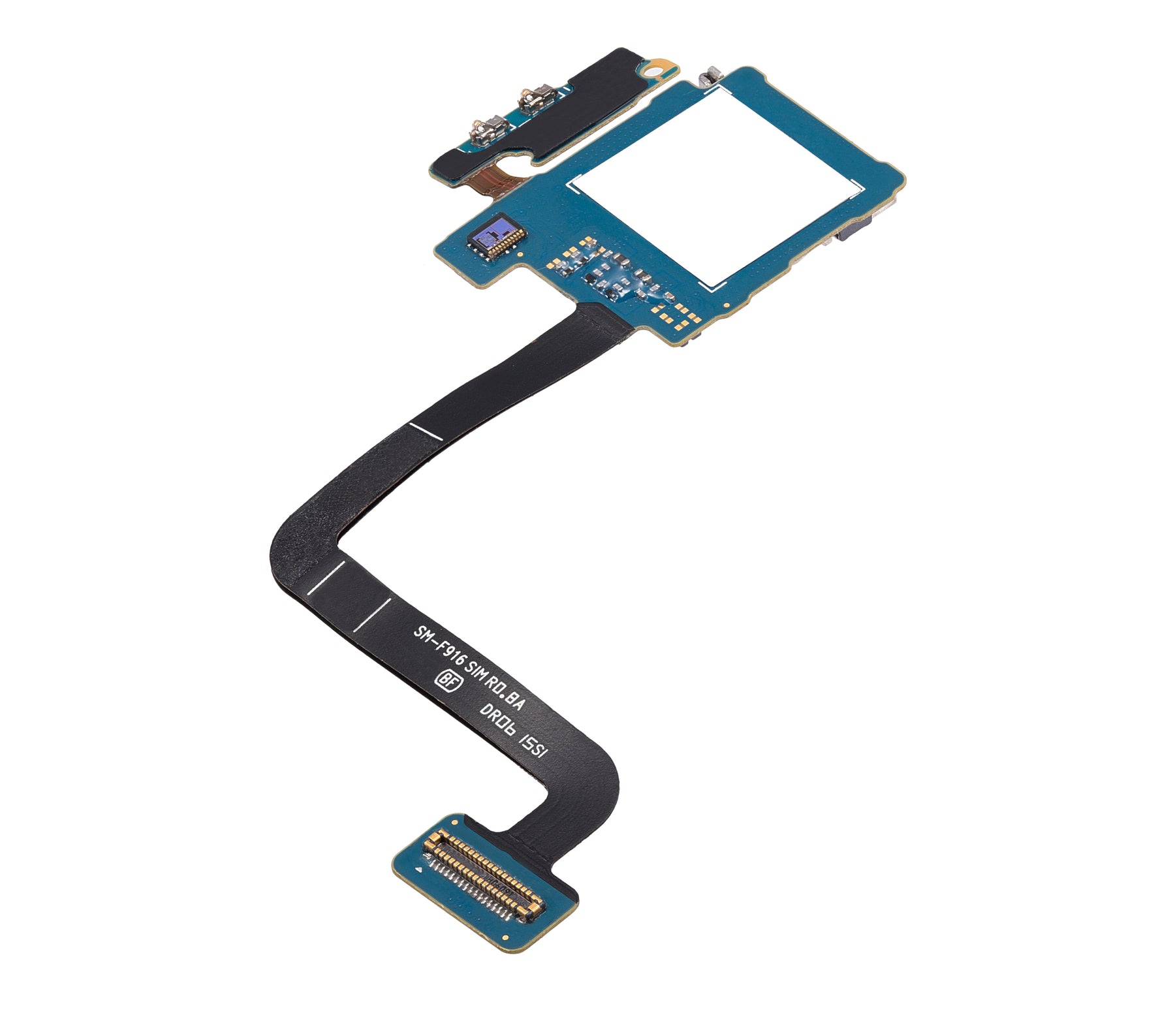 Sim Card Reader With Flex Cable Compatible For Samsung Galaxy Z Fold 2 5G Replacement  (F916)