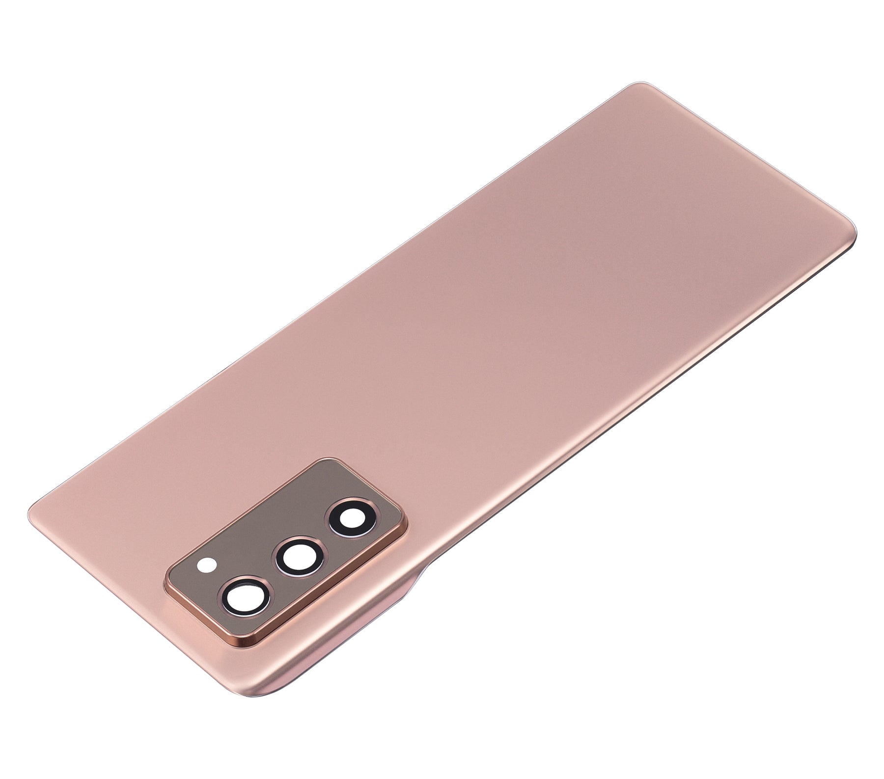 Back Cover Glass With Camera Lens Replacement  Compatible For Samsung Galaxy Z Fold 2 5G (Premium) (Mystic Bronze)