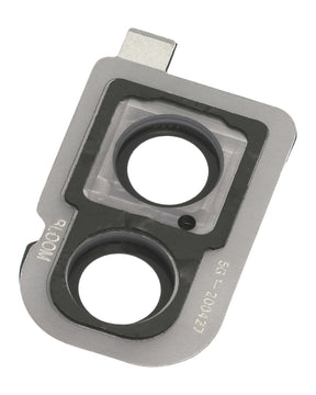 Back Camera Lens With Bracket / Bezel Compatible For Samsung Galaxy Z Flip 4G (F700) / Z Flip 5G (F707) (Mystic Gray)