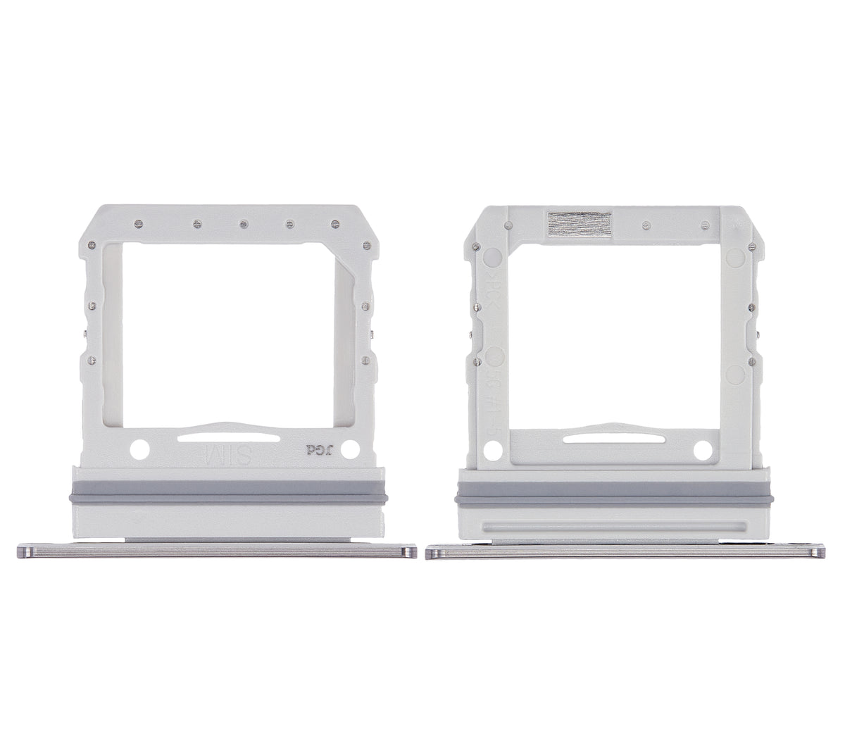 Single Sim Card Tray Replacement  Compatible For Samsung Galaxy Z Flip 5G (F707) (Mystic Gray)