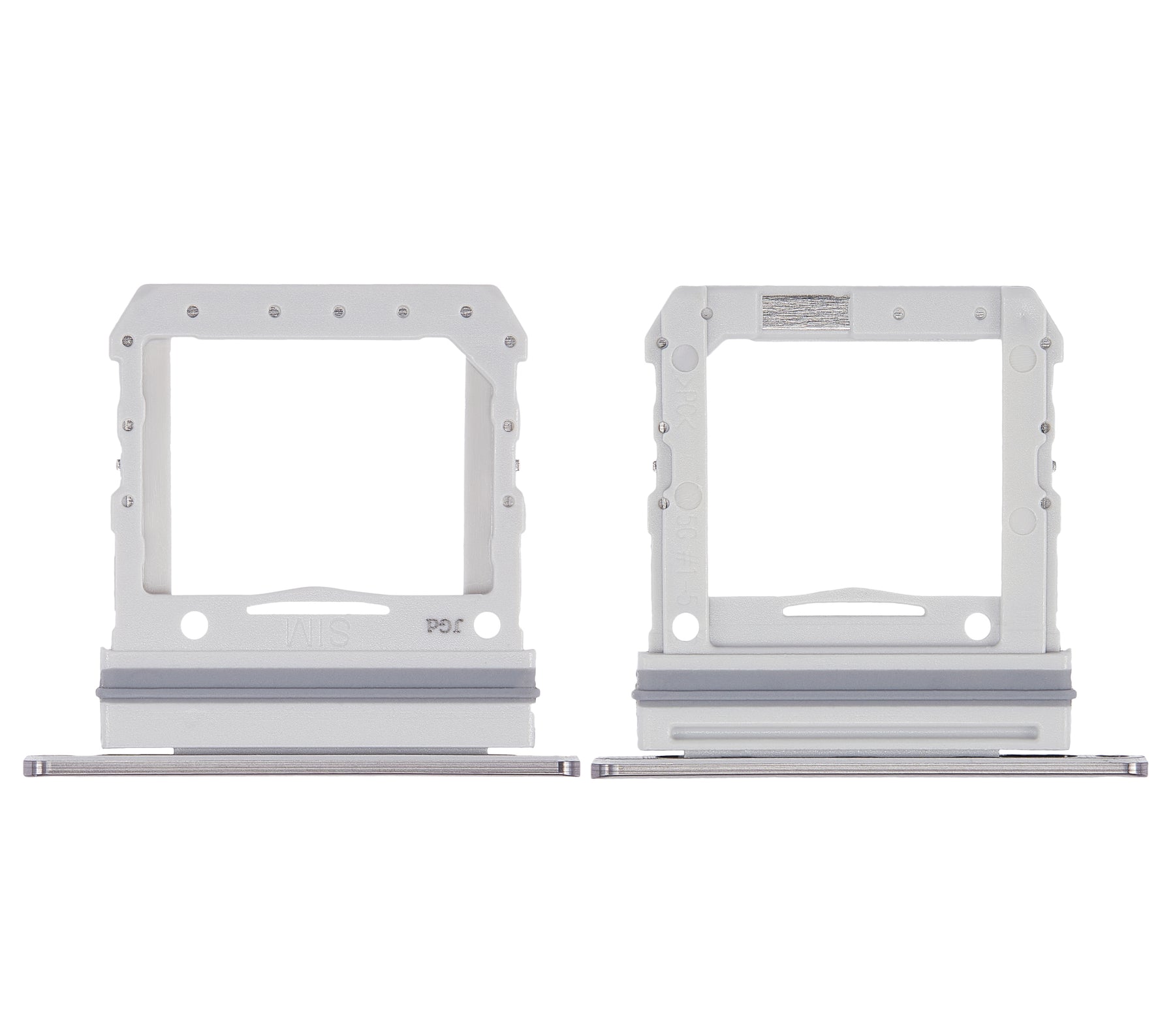 Single Sim Card Tray Compatible For Samsung Galaxy Z Flip 4G (F700) / Z Flip 5G (F707) (Mystic Gray)